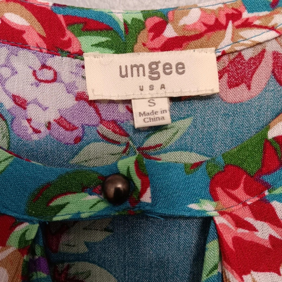 Umgee women's floral boho dress size S spring vacation cruise - Picture 5 of 7